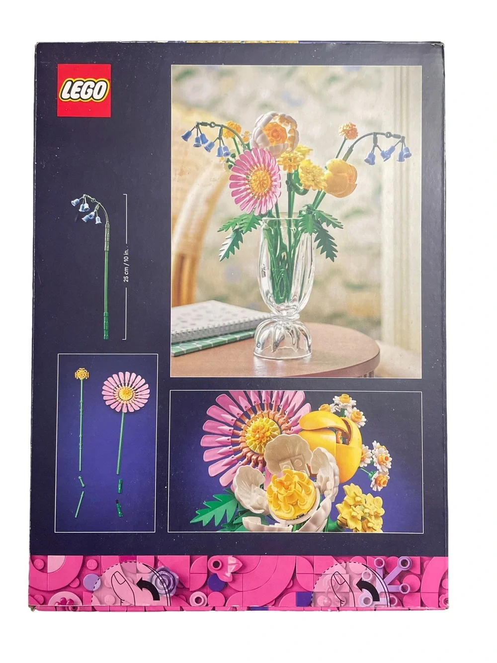 LEGO Botanicals Petite Sunny Bouquet Building Set 10347 Flower 373pcs NEW SEALED